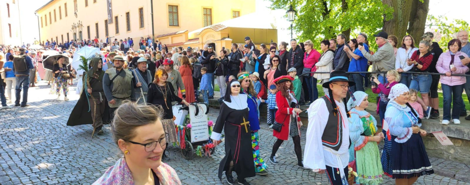 Foto Milevské maškary Milevské maškary na akci Lázně Ducha 2024