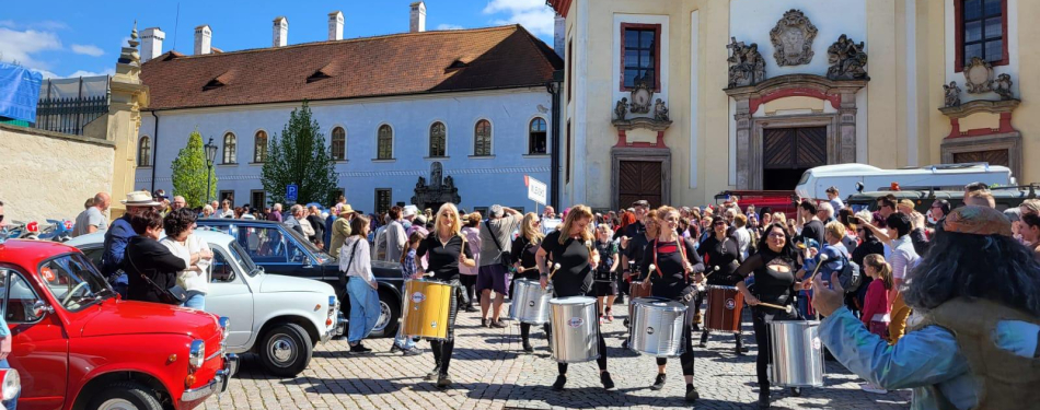 Foto Milevské maškary Milevské maškary na akci Lázně Ducha 2024