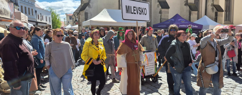 Foto k článku Milevské maškary roztančily Litomyšl!